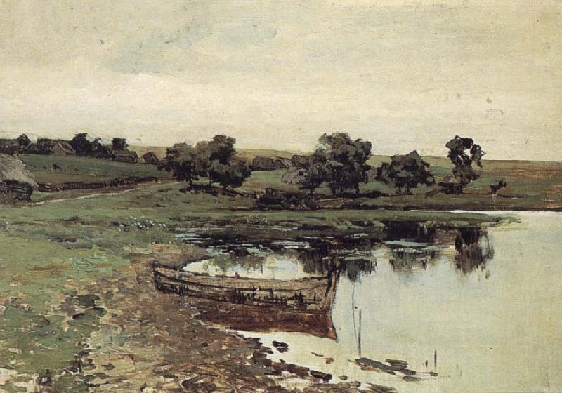 Levitan, Isaak At Flubchen oil painting picture